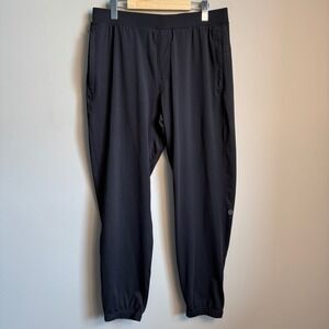 Mondetta‎ Outdoor Project Black Athletic Jogger Track Pants Elastic Waist Medium